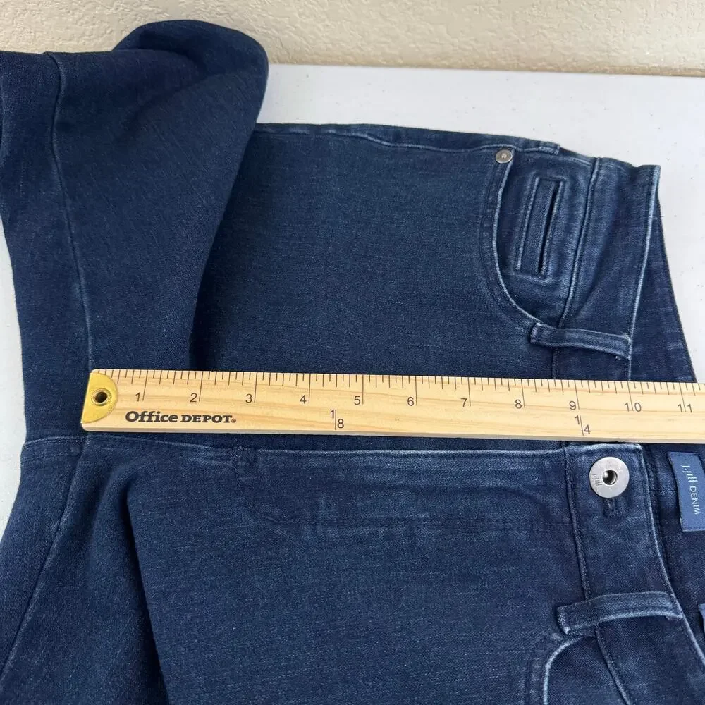 J. Jill Jeans Premium Flex High Rise Leggings Stretch Blue Denim Womens Size 6